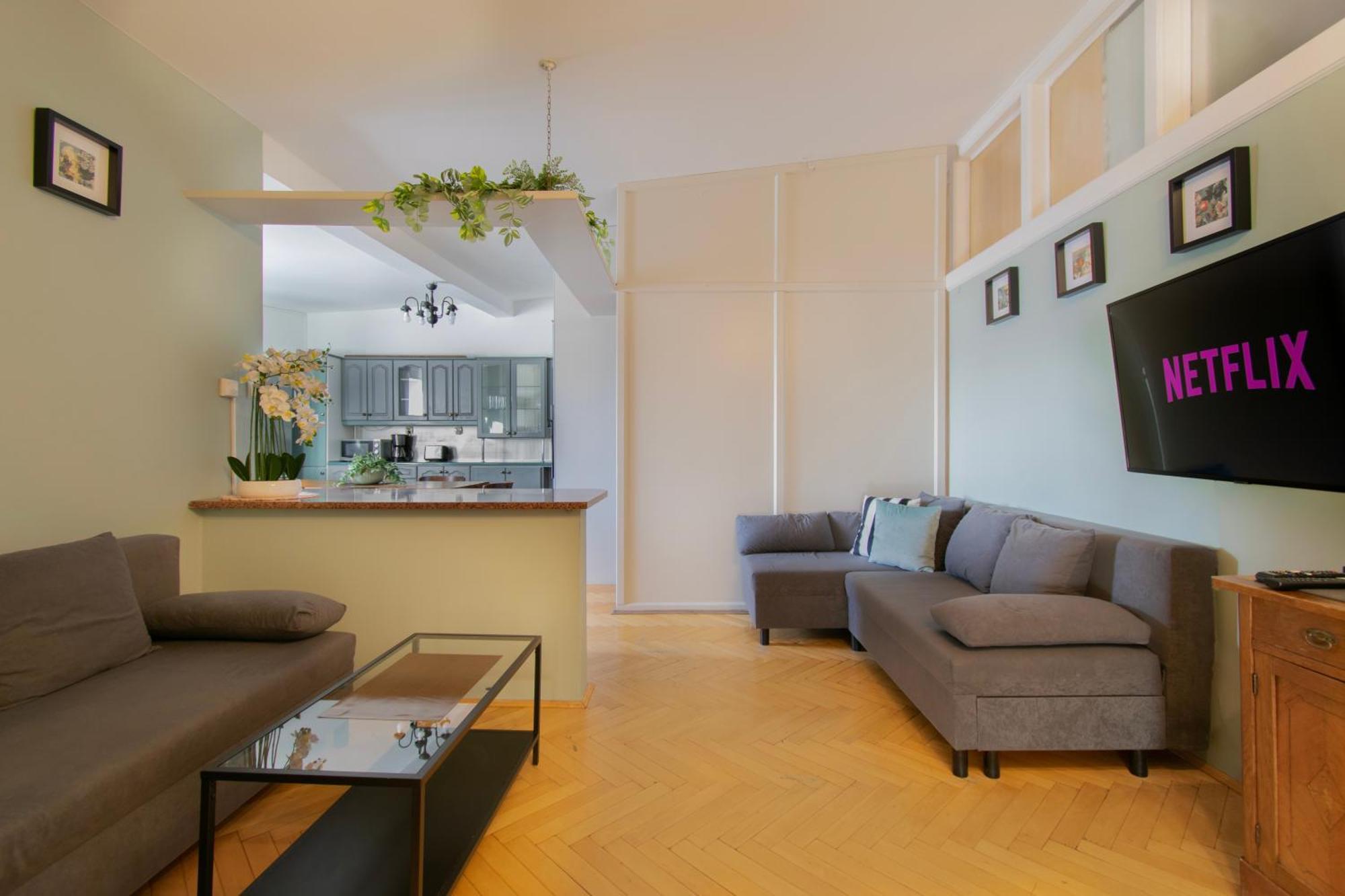 Huge Smolensk Street Apartment Krakow